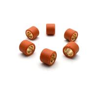 ERIHJOX Confezione da 6 rulli di peso del variatore 16 mm x 13 mm 16 x 13 adatti for 139QMB 50 cc GY6 50 parti di motociclette for scooter(7g (red))