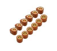 ERIHJOX Confezione da 6 rulli di peso del variatore 16 mm x 13 mm 16 x 13 adatti for 139QMB 50 cc GY6 50 parti di motociclette for scooter(6g polygon)