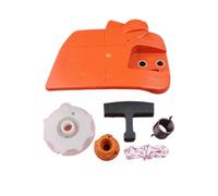 ERIHJOX Coperchio Laterale for pignone Frizione Freno Catena Adatto for Motosega 235 236 240, puleggia di avviamento a Strappo, Kit Molla mozzo Impugnatura