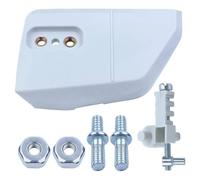 ERIHJOX Coperchio pignone Catena con Dado Perno tenditore regolatore Adatto for Motosega 017 018 021 023 025 MS170 MS180 MS210 MS230 MS250