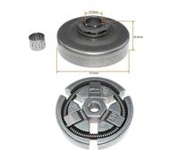 ERIHJOX Corona del pignone del Tamburo della Frizione Adatta for 154 254 257 261 262 262XP 50 51 55 55 490 590 500 540 5000 5500