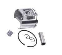 ERIHJOX Cuscinetto ad Aghi for Gabbia for Perno pistone da 48 mm Adatto for Cilindro Motore Motosega 261 262 262XP, Parte di Ricambio 503531172(2 Sets)