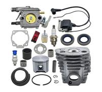 ERIHJOX Cuscinetto del pistone del Cilindro da 46 mm Adatto for motoseghe 55 50 51 503609171