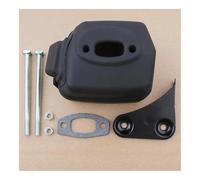 ERIHJOX Exhaust Bracket Bolts Nuts Gasket Kit Fit for 50 51 55 Chainsaw 501766605, 503218202, 537127901