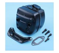 ERIHJOX Exhaust Bracket Gasket Kit Fit for 365 372 362 371 Chainsaw Arrestor Spark Screen Type Replacement Part