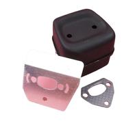 ERIHJOX Exhaust Cooling Shield Plate Kit Fit for 142 137 141 36 41 Chainsaw Parts 545006044, 530069415, 503 83 65-01