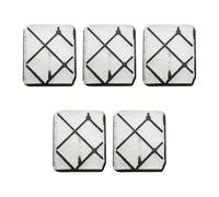 ERIHJOX Filtro Aria Adatto for Tosaerba 37 38 42 44 370 380 440 6120025BR 5 Pezzi