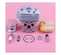 ERIHJOX Filtro Aria Cilindro pistone Adatto for Motosega 545 550XP CC2252 W Anello di decompressione Candela