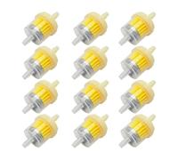 ERIHJOX Filtro Benzina Adatto for Motore GXV160 GX160 GX270 GX390 5.5 12 Pezzi/Lotto