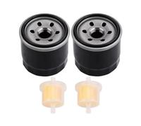 ERIHJOX Filtro Olio di Ricambio da 2 Pezzi for 136-7848 Adatto for 120-4276 127-9222 for Accessori Motore