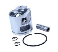 ERIHJOX Gruppo Anello Perno pistone da 43 mm e 46 mm Adatto for Motosega da Giardino 545 545XP 550 550XP 555 560 562 CS2252 CS2260(HUS545 43mm)