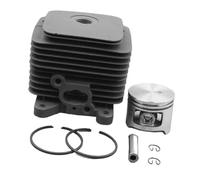 ERIHJOX Gruppo Cilindro Erba S30 da 36,5 mm Adatto for decespugliatore da 30 CC, Kit di Montaggio perni Fasce Elastiche pistone