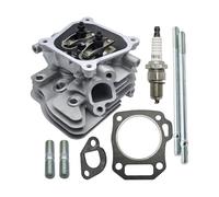 ERIHJOX Gruppo Testata Cilindro Adatto for GX160 GX200 5.5HP 6.5HP Guarnizione bullone carburatore Pezzo di Ricambio Motore Tosaerba