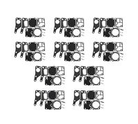 ERIHJOX Guarnizione a Membrana del carburatore da 10 Pezzi Adatta for la ricostruzione del carburatore della Motosega 110 120 130 140 M1 M7