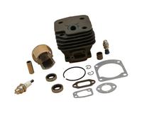 ERIHJOX Guarnizione for Anello pistone Cilindro Placcato Big BORE 50 MM 52 MM, paraolio, Adatta for Parti di Motosega HUS 268 272 272K 272XP