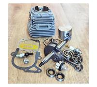 ERIHJOX Il Set di ricostruzione TS420 Include Cilindro, Albero Motore, Cuscinetti, guarnizioni e Torcia Adatti for TS410 e TS420, Parti della Sega da Taglio.(Crankshaft Only)