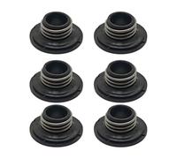 ERIHJOX Ingranaggio a Vite Senza fine for oliatore Adatto for 445 450 353 346XP 350 351 345 340 445E Pompa for Motosega Tipo sperone 6 Pezzi