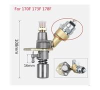 ERIHJOX Iniettore o Carburante con Attacco elettromagnetico for 170F, 173F e 178F, Parti di Ricambio for Motori Diesel 170, 173 e 178(Electromagnetic)