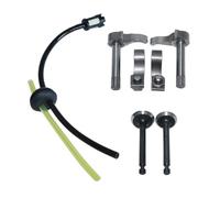 ERIHJOX Intake Exhaust Valve Lifter Rocker Arm Set Fit for GX25 HHT25S GX 25 Lawn Mower Engine Part Fuel Line Grommet Kit