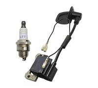 ERIHJOX Kit Candela Bobina di accensione Adatto for NB411 EC04 BG411 CG411