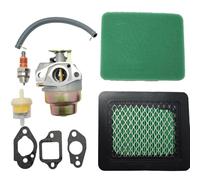 ERIHJOX Kit carburatore Adatto for GCV135 GCV160 GC135 160 HRB216 HRS216 HRR216 Kit carburatore for Tosaerba Forniture da Giardino(Set A)