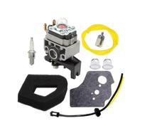 ERIHJOX Kit carburatore Adatto for GX25 GX35 HHT35 GX25 FG110 HHT25S WYB-16C 16100-Z0H-053 1,3 CV Carburatore Tagliasiepi Giardino