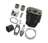 ERIHJOX Kit Cilindro da 45 mm Adatto for 55 51 50 Testa pistone Cuscinetto collettore Guarnizione Motore Motosega Parti del Motore
