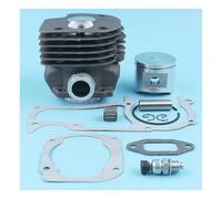 ERIHJOX Kit Cilindro pistone 40 mm Adatto for Motosega MS210 021 MS 210 1123 020 1216 W Cuscinetto Albero Motore Paraolio Cuscinetto ad Aghi Coppa Motore