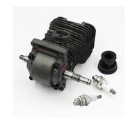 ERIHJOX Kit Cilindro pistone Albero Motore da 37 mm e 38 mm Adatto for MS180 170 MS180 MS170 017 018 Attrezzi da Giardino Motosega Motore Parti del Motore(38mm MS180)