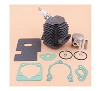 ERIHJOX Kit Cilindro pistone da 33 mm Adatto for decespugliatore TU26 CG260, Set di Candele e guarnizioni