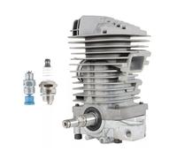 ERIHJOX Kit Cilindro pistone da 46 mm Adatto for MS290 MS310 MS390 039 029 Accessori for paraolio for Motosega 1127 020 1210 Pezzi di Ricambio di Ricambio(MS390 Powertrain)