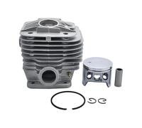 ERIHJOX Kit Cilindro pistone da 50 mm Adatto for Motosega DPC7300 DPC7301 DPC7310 DPC7311 DPC7320 DPC7321 DPC7331 SC-7312XL