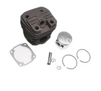ERIHJOX Kit Cilindro pistone for Motosega da 43 mm, 45 mm e 45,2 mm, Adatto for motoseghe a Benzina da 4500, 5200, 5800, 45 CC, 52 CC, 58 CC.(4500(43mm))