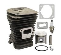 ERIHJOX Kit Cilindro pistone Placcato da 40 mm Adatto for Motosega 340 345 E 350EPA CS 2141 2145 2150 503 87 00-76