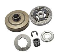 ERIHJOX Kit Corona pignone Tamburo Frizione 3/8'' 8T Adatto for MS310 MS382 rondella Frizione Cuscinetto ad Aghi 1128 007 1001 Parti della Sega