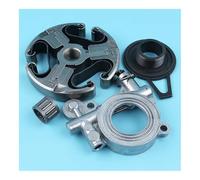 ERIHJOX Kit Cuscinetto a rulli con ingranaggio a Vite Senza fine for Frizione e Olio Adatto for Motosega 362 365 371 372#586798401 Gasolina