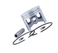 ERIHJOX Kit Cuscinetto a Sfere for Guarnizione dell'olio dell'anello del pistone MS360 da 48 mm Adatto for Motore for Motosega 036 MS340 034, Parte di Ricambio 11250302001(Piston Kit)