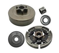 ERIHJOX Kit Cuscinetto rondella pignone Tamburo Frizione 6T Adatto for MS250 MS230 MS210 MS180 MS170 017 018 021 023 025 Parti for Motosega
