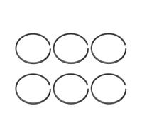 ERIHJOX Kit di 6 Fasce Elastiche for pistone da 46 mm x 1,5 mm, Adatte for Motosega 51 55 257 357 XP 359, Ricambio 503289014