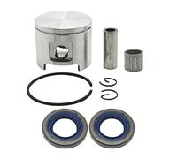 ERIHJOX Kit di Anelli Elastici for Perno pistone da 48 mm Adatto for paraolio for Cuscinetto ad Aghi 61 630, Pezzo di Ricambio for Motosega