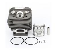 ERIHJOX Kit di Anelli Perno pistone Cilindro da 48 mm Adatto for MS 034 036 034AV 034 MS360 Ricambi for Motosega Motore 11250201206