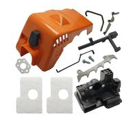 ERIHJOX Kit di Asta for Albero a Punta, paraurti, Filtro Aria, Adatto for MS180, MS170, 018, 017, MS 180, Pezzi di Ricambio for Motosega.