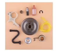 ERIHJOX Kit di Clip for rondella for Filtro Olio, ingranaggio a Vite Senza fine, Tamburo della Ruota dentata della Frizione da .325" e 7T, Adatto for MS271 MS291 MS 271 291