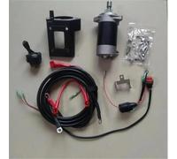 ERIHJOX Kit di CONVERSIONE AVVIAMENTO Elettrico DT30 Adatto for Motore di AVVIAMENTO FUORIBORDO 2T 30HP Batteria RADDRIZZATORE REGOLATORE Interruttore(Without Gear Ring)