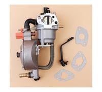ERIHJOX Kit di conversione Doppio carburatore Adatto for GX160 GX200 168F 170F 2KW 3KW GENERATORE GPL/CNG Benzina Doppio carburatore Carb