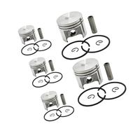 ERIHJOX Kit di Fasce Elastiche for spinotto pistone da 37 mm Adatto for 017 MS170 MS170C MS 170 Sostituisci 11300302000 Parti del Motore della Motosega