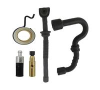 ERIHJOX Kit di Ingranaggi a Vite Senza fine for Filtro Olio Tubo Flessibile Adatto for MS180 MS170 018 017 MS 180 170 Motosega Pezzo di Ricambio