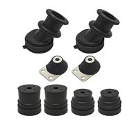ERIHJOX Kit di Montaggio tampone anulare AV Adatto for Motosega con collettore 024 026 MS240 MS260 W 1121 790 9909 1121 790 9912