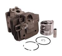 ERIHJOX Kit di pistone, Albero Motore e Cilindro Motore da 38 mm Adatti for Motosega MS 180 MS180 018, Pezzi di Ricambio di Ricambio rapidi