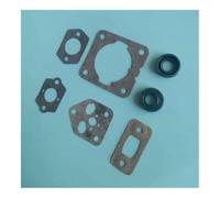 ERIHJOX Kit di RICOSTRUZIONE Guarnizione BG56 4144-007-1012 for Kit Olio for Cilindro di ASPIRAZIONE, PULITORE Isolante CARBURATORE SH56(Quality 7 PCS PK Set)